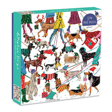 Load image into Gallery viewer, Winter Dogs 500 Piece Puzzle