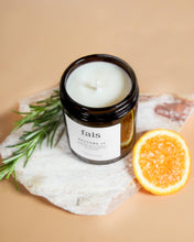 Load image into Gallery viewer, Herbal Citrus Rosemary Soy Candle