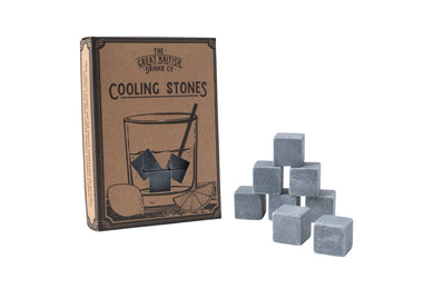 Set of 9 Marble Reusable Cooling Whiskey & Gin Stones