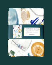 Load image into Gallery viewer, Time For A Brew Tea Towel - British - 100% Cotton
