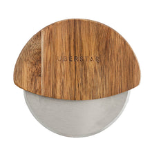 Load image into Gallery viewer, Acacia Pizza Wheel Cutter