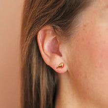 Load image into Gallery viewer, Robin Stud Earrings in Gold