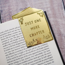 Load image into Gallery viewer, Just One More Chapter Brass Bookmark