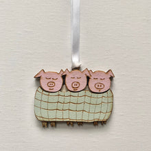 Load image into Gallery viewer, Pigs in Blankets Christmas Decoration