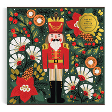 Load image into Gallery viewer, Merry Nutcracker 500 Piece Foil Puzzle (Jigsaw Products)