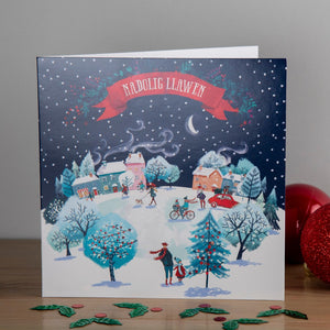 A Christmas Village Christmas cards, Pack of 10