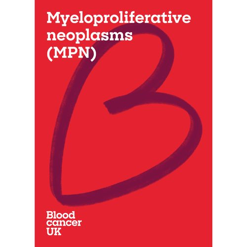 Myeloproliferative neoplasms (MPN) booklet from Blood Cancer UK