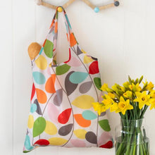 Load image into Gallery viewer, Vintage Ivy Recycled Foldaway Shopper Bag