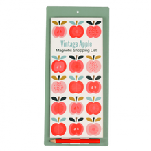 Load image into Gallery viewer, Vintage Apple Magnetic Shopping List