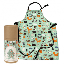 Load image into Gallery viewer, Nine Lives Recycled Cotton Apron