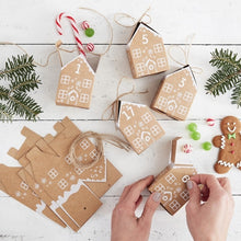 Load image into Gallery viewer, Gingerbread Advent Boxes