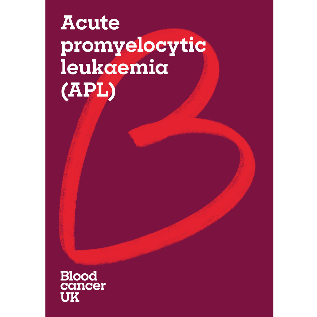 Acute promyelocytic leukaemia (APL) booklet from Blood Cancer UK