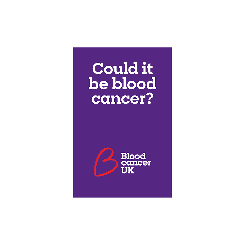 Blood cancer symptoms guide from Blood Cancer UK