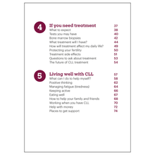 Load image into Gallery viewer, Chronic lymphocytic leukaemia (CLL) booklet and download