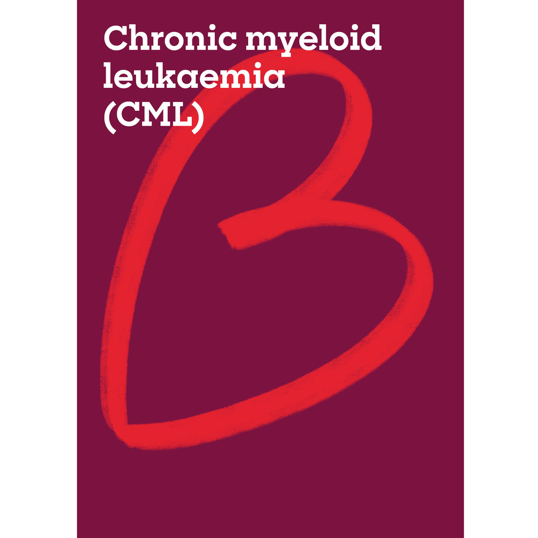 Chronic myeloid leukaemia (CML) booklet from Blood Cancer UK