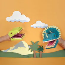 Load image into Gallery viewer, Create Your Own Dinosaur Puppets Kit