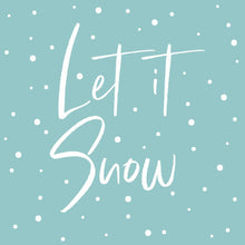 Load image into Gallery viewer, Merry &amp; Bright and Let it Snow Mini Twinpack Christmas cards, Pack of 10