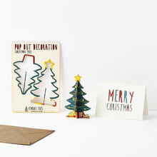 Load image into Gallery viewer, Pop out Christmas tree card