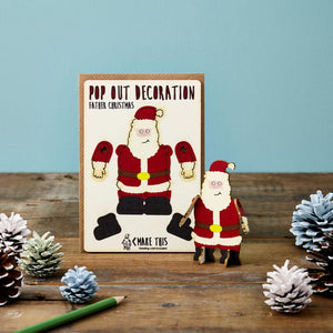 Santa Pop Out Christmas Card
