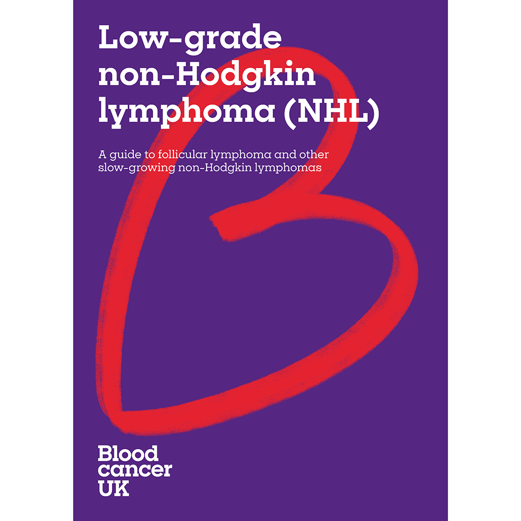 Low-grade non-Hodgkin lymphoma (LGNHL) booklet from Blood Cancer UK