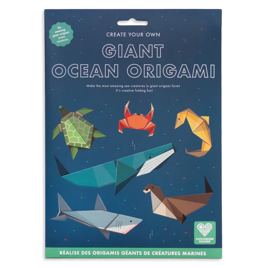 Create Your Own Giant Ocean Origami