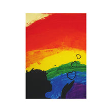 Load image into Gallery viewer, Rainbow Card by competition winner Amy-Lee, 13