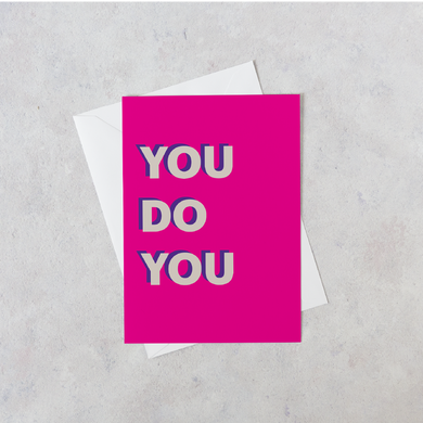 Personalised You Do You Card