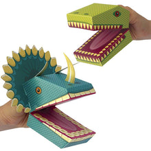 Load image into Gallery viewer, Create Your Own Dinosaur Puppets Kit